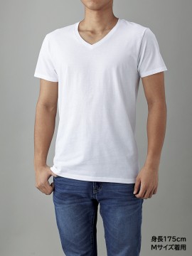 SFV-113 4.3oz スリムフィット Vネック Tシャツ イメージ