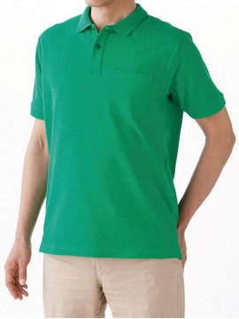 MS3114 6.5oz ＣＶＣ鹿の子ドライポロシャツ（ポケット付） 着用