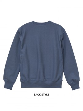 12.0オンス ヘヴィーウェイト クルーネック スウェット（裏起毛） バックスタイル