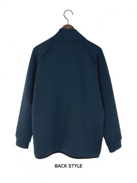 MS2133 ドライストレッチトラックジャケット（ポリジン加工）バックスタイル