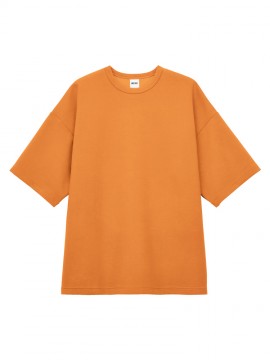 MS1167 8.5オンスダンボールニットビッグシルエットTシャツ（ポリジン加工） 拡大画像