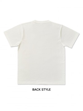 MST1103 オーガニックコットンTシャツ バックスタイル