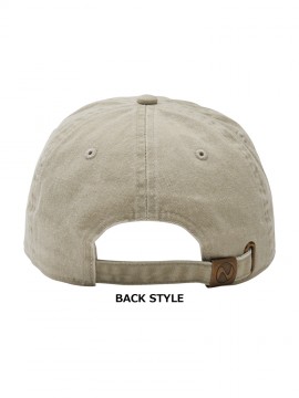 MC6628 ピグメントダイコットンキャップ バックスタイル