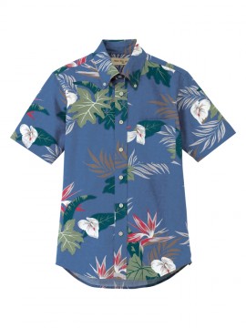 FB4518U アロハシャツ（リーフ柄） イメージ
