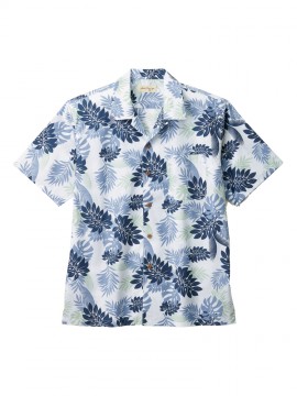FB4547U アロハシャツ（シダ） 拡大画像