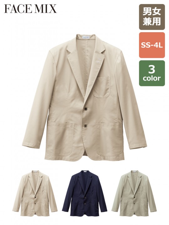 ユニセックスシャツジャケット