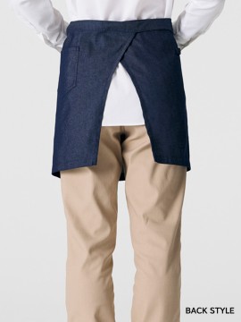 FK7192 ショートエプロン バックスタイル