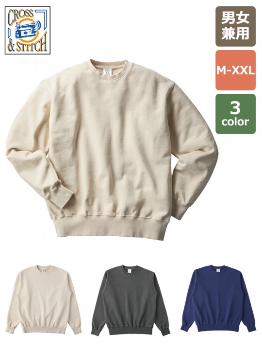 10.oz ピグメント スウェットシャツ